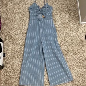Denim jumpsuit